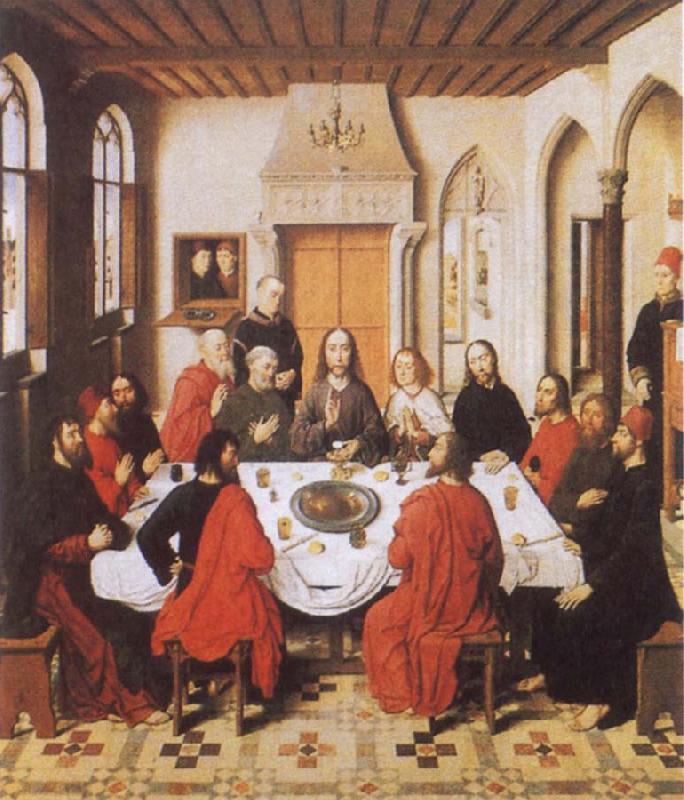 Dieric Bouts The Last Supper oil painting picture